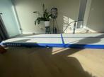 Airtrack 4 meter + pomp, Sport en Fitness, Turnen, Kindermaat 122 t/m 140, Ophalen of Verzenden, Zo goed als nieuw, Materiaal