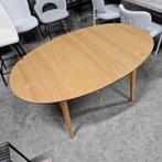 Uitschuifbare Ovale Eettafel Oqui 140 cm Eiken Kave Home, Huis en Inrichting, Tafels | Eettafels, Ophalen, 50 tot 100 cm, Vijf personen of meer