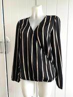 Gestreept Blouse - Zwart/Wit - S - Eksept, Ophalen of Verzenden, Zo goed als nieuw, Maat 38/40 (M), Zwart