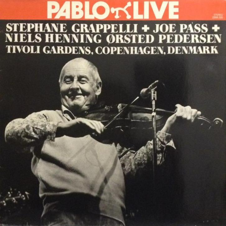 LP - Stéphane Grappelli + Joe Pass + Niels-Henning Ørsted Pe, Cd's en Dvd's, Vinyl | Jazz en Blues, Gebruikt, Jazz, 1960 tot 1980