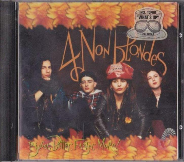 Cd 4 Non Blondes – Bigger, Better, Faster, More!, Cd's en Dvd's, Cd's | Pop, Zo goed als nieuw, 1980 tot 2000, Ophalen of Verzenden
