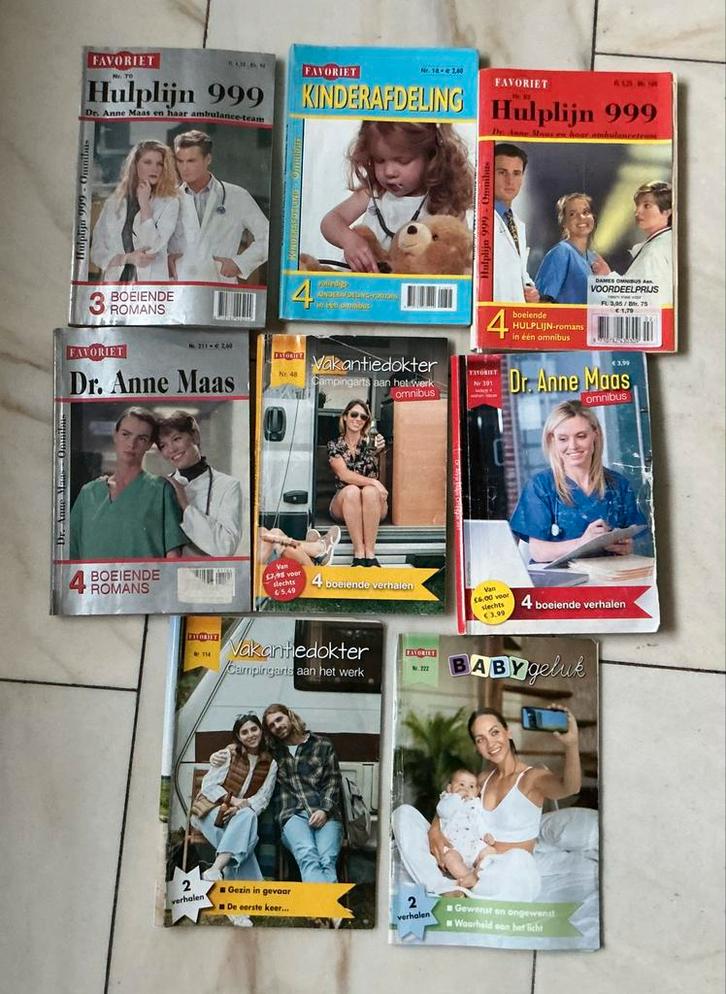 8 Favoriet  romans, Boeken, Romans, Gelezen, Ophalen of Verzenden