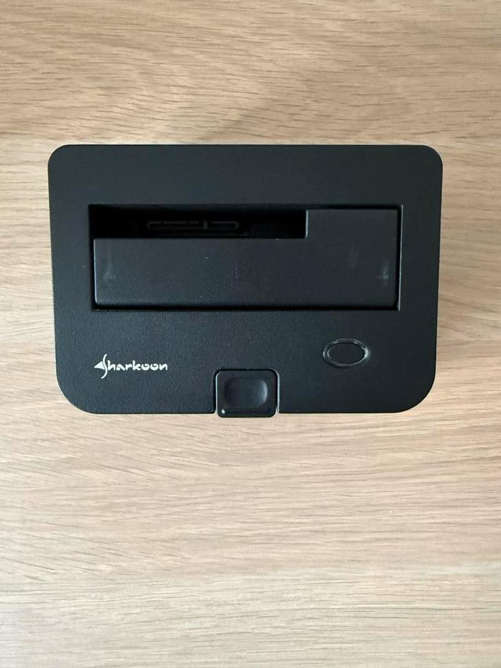 Sharkoon QuickPort Combo eSATA Docking Station, Computers en Software, Dockingstations, Zo goed als nieuw, Docking station, Harde schijf