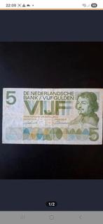 5 Gulden 1966 in een wat mindere kwaliteit., Ophalen of Verzenden, 5 gulden, Los biljet