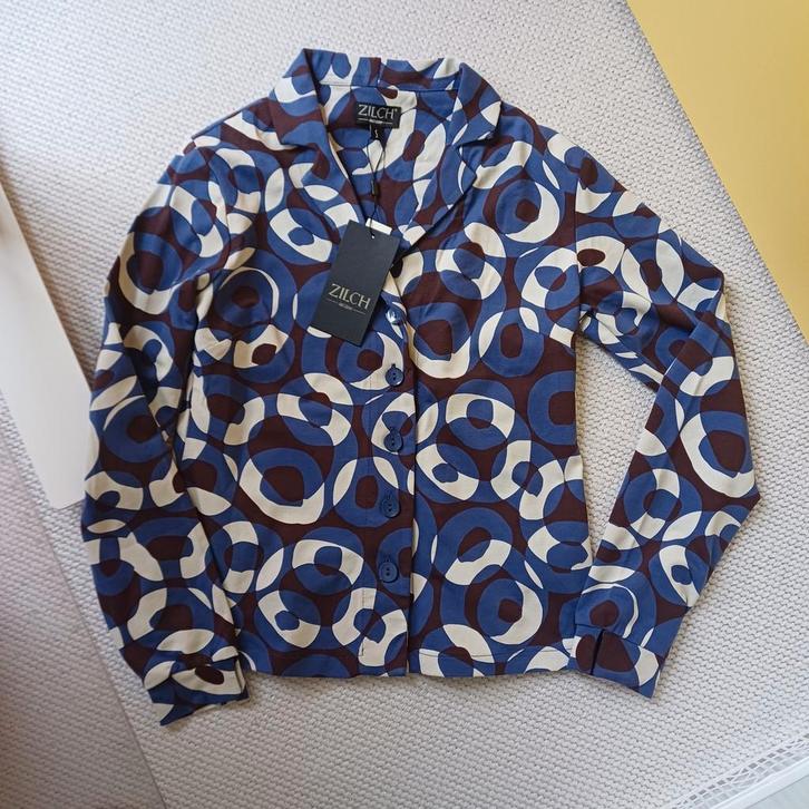 Zilch maat S NIEUW MET KAARTJE jasje / colbertjasje print, Kleding | Dames, Jasjes, Kostuums en Pakken, Nieuw, Jasje, Maat 36 (S)
