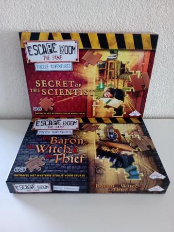 2 x ESCAPE ROOM THE GAME Puzzle Adventures beschikbaar voor biedingen