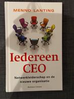 Iedereen CEO - Menno Lanting, Ophalen of Verzenden, Zo goed als nieuw, Management