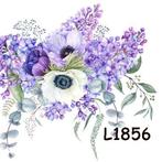 Servetten decoupage/bullet journal - Sering + anemoon L1856, Verzenden, Nieuw, Materiaal