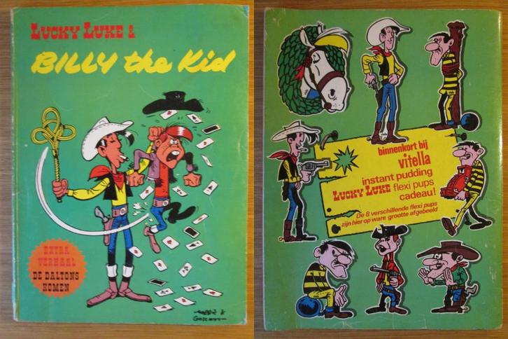 Lucky Luke - Billy the Kid (uitgave Koopmans Meelfabrieken), Boeken, Stripboeken, Gelezen, Complete serie of reeks, Ophalen of Verzenden