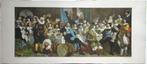 Art prent Schuttersmaaltijd Bartholomeus van der Hels 1648, Antiek en Kunst, Kunst | Litho's en Zeefdrukken, Ophalen of Verzenden