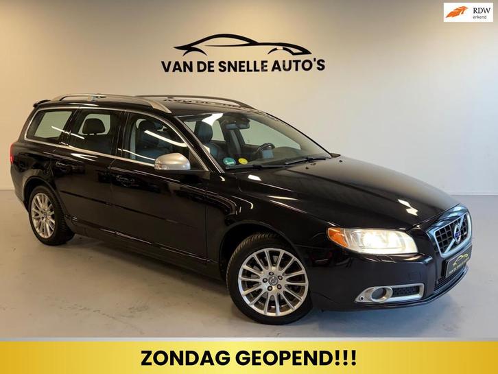 Volvo V70 2.4 D5 Summum CAMERA/KEYLESS/MEMORY/LEER, Auto's, Volvo, Bedrijf, Te koop, V70, ABS, Adaptive Cruise Control, Airbags