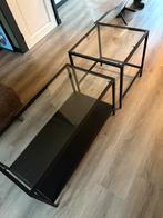 Salontafel, Huis en Inrichting, Tafels | Sidetables, 100 tot 150 cm, Ophalen of Verzenden, Zo goed als nieuw, Metaal