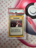 Pokémon Gym Heroes The Rocket's Trap PSA 9, Ophalen of Verzenden, Zo goed als nieuw, Losse kaart, Foil