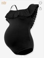 Zwangerschapsbadpak Bloom CACHE COEUR - zwart - Maat L - 42, Ophalen of Verzenden, Zo goed als nieuw, Zwart, Badpak