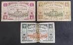 Verviers: 10+25+50 centimes 1914 (noodgeld), Verzenden, Setje