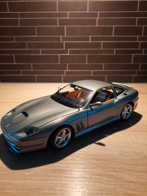 Bburago 1:18 Ferrari 550 Maranello 1996, Hobby en Vrije tijd, Modelauto's | 1:18, Nieuw, Auto, Bburago, Ophalen of Verzenden