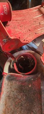 Oude rode speelgoed kruiwagen, Ophalen of Verzenden