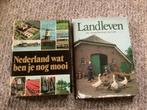 Twee Nederland boeken: Landleven & Nederland mooi, Ophalen, Gelezen
