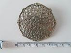 grote zilveren broche, Overige materialen, 4 tot 7 cm, Nieuw, Ophalen of Verzenden