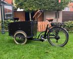 Troy elektrische bafiets, Fietsen en Brommers, Fietsen | Bakfietsen, Ophalen, Zo goed als nieuw, 4 kinderen of meer, Huif