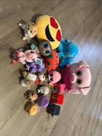 16 stuks knuffels o.a Ty en Hatchimals, Ophalen of Verzenden, Zo goed als nieuw, Overige typen
