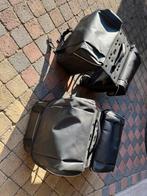 Zadeltassen Fiets - Zwart, Motoren, Accessoires | Koffers en Tassen, Ophalen of Verzenden, Gebruikt