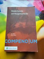 Compendium Nederlands vermogensrecht vijftiende druk, Ophalen of Verzenden, Alpha, Zo goed als nieuw, WO