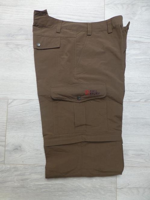 Fjallraven Karl MT zip-off broek, Olive Brown,  heren 50, Sport en Fitness, Bergsport en Wandelen, Nieuw, Kleding, Ophalen of Verzenden