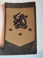Oud mouwembleem DEFENSIE STAF, Ophalen of Verzenden, Landmacht, Nederland, Embleem of Badge
