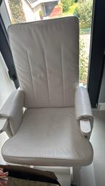 Schommelstoel met glijdmechanism/ gliding chair, Ophalen, Gebruikt, Wit, Schommelstoel, gliding chair