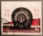 Postzegel van Liechtenstein 2015: jubileum, Ophalen of Verzenden, Gestempeld