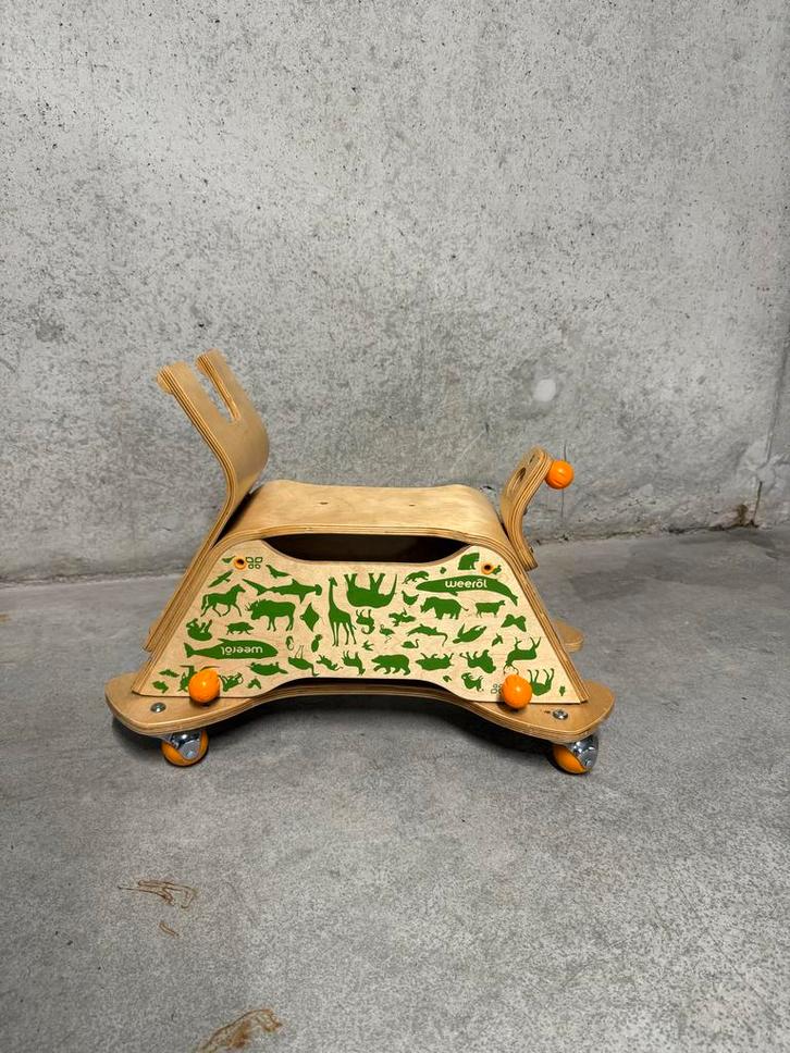 Weefab Weeröl Loopwagen/Loopauto/Kruiwagen, Kinderen en Baby's, Speelgoed | Buiten | Voertuigen en Loopfietsen, Zo goed als nieuw