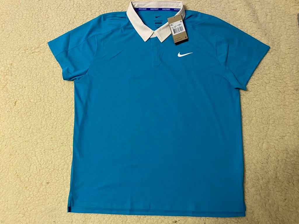 Nike Court Advantage Slam Tennis Polo, Dri-fit adv, xxl, new, Kleding | Heren, Nieuw, Overige maten, Racketsport, Verzenden