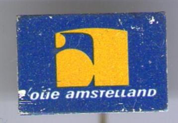 Olie Amstelland blauw blik speldje ( M_143 ) beschikbaar voor biedingen