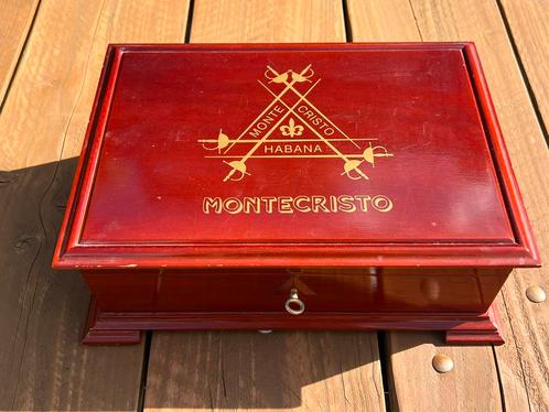 Zeldzame Humidify Montecristo Humidor van Habanos, Verzamelen, Rookartikelen, Aanstekers en Luciferdoosjes, Zo goed als nieuw