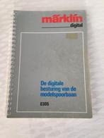 Marklin 0305 - De digitale besturing, Wisselstroom, Verzenden, Boek, Tijdschrift of Catalogus, Zo goed als nieuw
