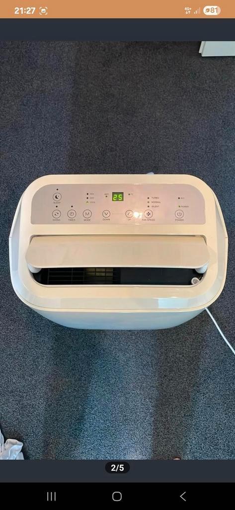 Eurom 100 Coolsilent Wifi, Witgoed en Apparatuur, Airco's, Zo goed als nieuw, Ophalen of Verzenden
