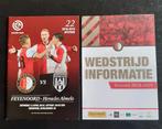 Programma en Teamsheet Feyenoord-Heracles Almelo 2018-2019., Boek of Tijdschrift, Ophalen of Verzenden, Zo goed als nieuw, Feyenoord