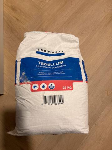 Bouwmaat Tegellijm 25kg - Nieuw beschikbaar voor biedingen