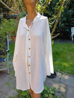 Soepelvallend shirt met lange mouw, Ophalen of Verzenden, Zo goed als nieuw, Wit, Blouse of Tuniek