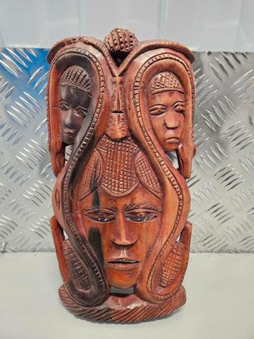 Prachtig Houten Snijwerk - Afrikaanse Kunst beschikbaar voor biedingen