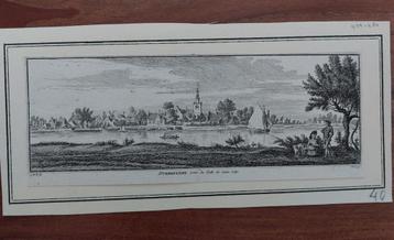 479-480 / Streefkerk over de Lek te zien Gravure H. Spilman beschikbaar voor biedingen