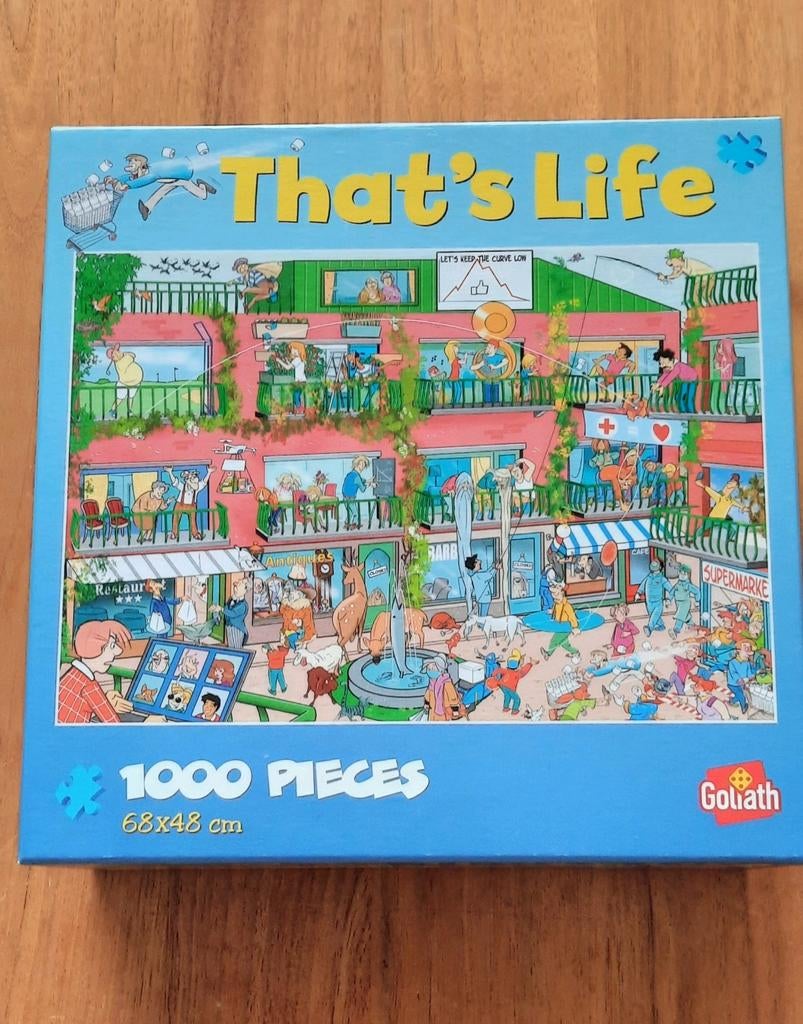 Puzzel legpuzzel 1000 st Ziekenhuis That's Life Stay Safe, Ophalen of Verzenden
