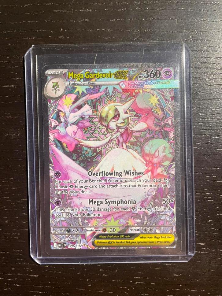 Pokemon Mega Gardevoir EX Mega Evolution, Hobby en Vrije tijd, Verzamelkaartspellen | Pokémon, Zo goed als nieuw, Ophalen of Verzenden