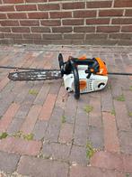 Stihl ms 201T C-M tophandle kettingzaag, Ophalen of Verzenden, Zo goed als nieuw, Overige soorten