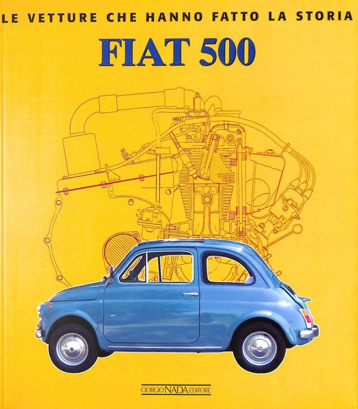 Fiat 500, Boeken, Auto's | Boeken, Nieuw, Overige merken, Verzenden