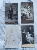Lotje cdv's - Kinderen 4 stuks !, Gebruikt, Verzenden, Foto, Voor 1940