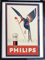 [Poster in Frame] Retro PHILIPS Miniwatt Reclame affiche, Verzamelen, Merken en Reclamevoorwerpen, Nieuw, Verzenden