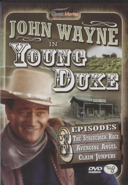75) John Wayne in Young Duke; The Stagecoach Race + 2 afl., Cd's en Dvd's, Dvd's | Actie, Gebruikt, Actie, Alle leeftijden, Ophalen of Verzenden