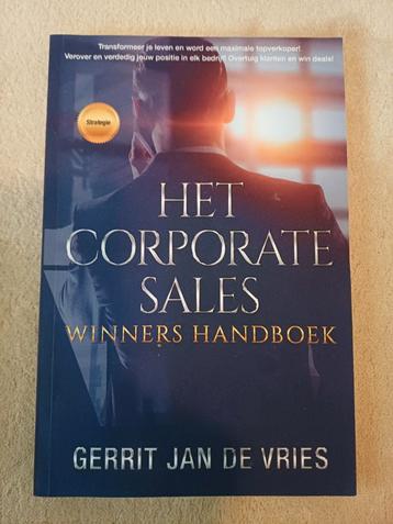 Het Corporate Sales winners handboek beschikbaar voor biedingen